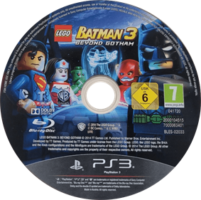 LEGO Batman 3: Beyond Gotham - Disc Image