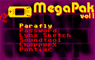 MegaPak Vol.1 - Screenshot - Game Title Image