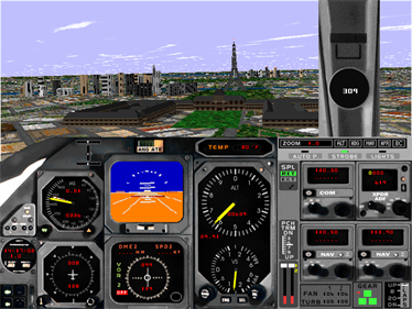 Microsoft Flight Simulator for Windows 95 - Screenshot - Gameplay Image