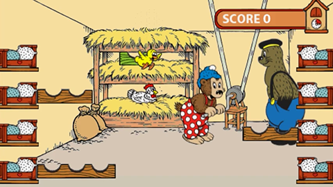 Rasmus Klump is saving the Chickens