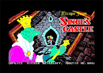 Dragon's Lair Part II: Escape from Singe's Castle - Screenshot - Game Title Image