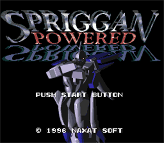 Spriggan Powered - Screenshot - Game Title Image