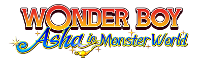 Wonder Boy: Asha in Monster World - Clear Logo Image