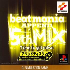 beatmania: Append 5th Mix: Time to Get Down - Box - Front Image