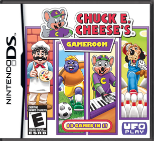 Chuck E Cheese's Gameroom - Box - Front - Reconstructed Image