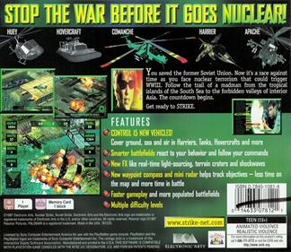 Nuclear Strike - Box - Back Image