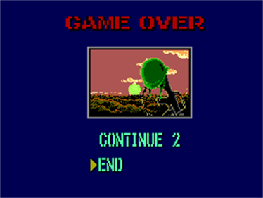 Line of Fire - Screenshot - Game Over Image