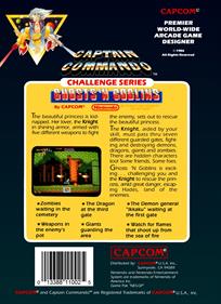 Ghosts 'n Goblins - Box - Back - Reconstructed