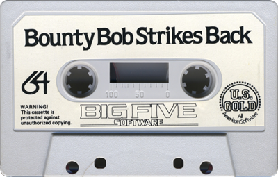 Bounty Bob Strikes Back! - Cart - Front Image