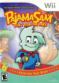 Pajama Sam: Don't Fear the Dark - Box - Front Image