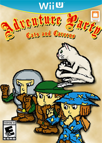 Adventure Party: Cats and Caverns - Fanart - Box - Front Image
