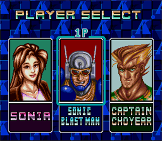 Sonic Blast Man II - Screenshot - Game Select Image