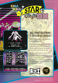 Kira Kira Star Night DX - Box - Back Image