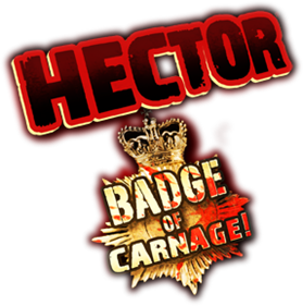 Hector: Badge of Carnage - Clear Logo Image