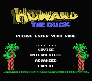 Howard The Duck - Screenshot - Game Title Image