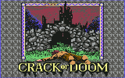 The Crack of Doom - Screenshot - Game Title Image