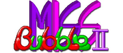 Miss Bubble II - Clear Logo Image