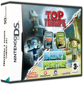 Top Trumps: Horror & Predators - Box - 3D Image