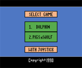 2 Pak Special: Dolphin / Pigs 'N' Wolf - Screenshot - Game Select Image