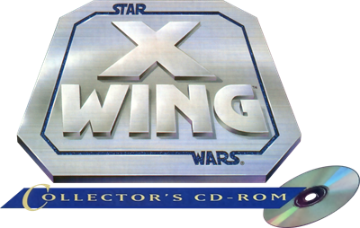 STAR WARS: X-Wing Collector's CD (1994) - Clear Logo Image