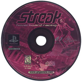 Streak: Hoverboard Racing - Disc Image