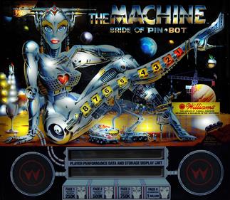 The Machine: Bride of Pin•Bot - Arcade - Marquee Image