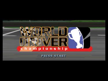 World Driver Championship - Screenshot - Game Title Image