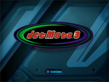 Jet Moto 3 - Screenshot - Game Title Image