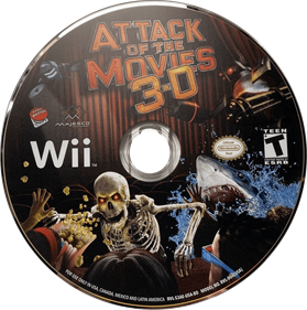 Attack of the Movies 3-D - Disc Image