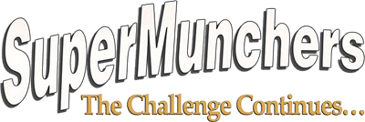 Super Munchers: The Challenge Continues... - Clear Logo Image
