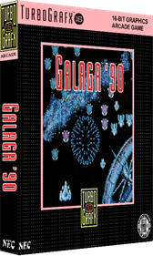 Galaga '90 - Box - 3D Image