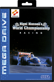 Nigel Mansell's World Championship Racing - Box - Front - Reconstructed Image