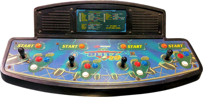 NFL Blitz '99 - Arcade - Control Panel Image