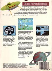 GameMaker Science Fiction - Box - Back Image