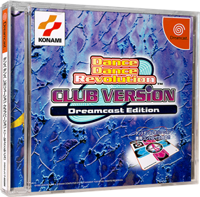 Dance Dance Revolution Club Version: Dreamcast Edition - Box - 3D Image