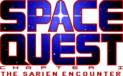 Space Quest: Chapter I: The Sarien Encounter - Clear Logo Image