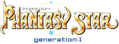 Sega Ages 2500 Series Vol. 1: Phantasy Star Generation: 1 - Clear Logo Image