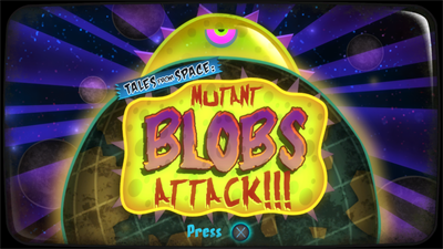 Tales from Space: Mutant Blobs Attack - Screenshot - Game Title Image