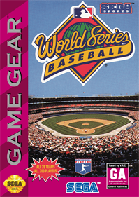 World Series Baseball - Box - Front Image