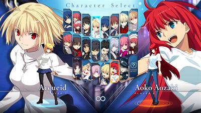 Melty Blood: Type Lumina - Screenshot - Game Select Image