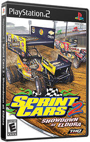 Sprint Cars 2: Showdown at Eldora - Box - 3D Image