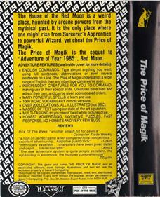 The Price of Magik - Box - Back Image