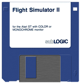 Flight Simulator II - Disc Image