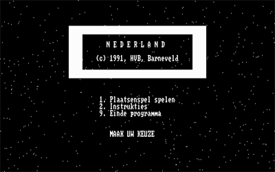 Nederland - Screenshot - Game Title Image