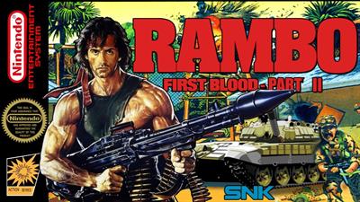 Rambo: First Blood Part II - Fanart - Box - Front Image