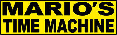 Mario's Time Machine - Clear Logo Image