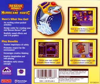 Rescue Heroes: Hurricane Havoc - Box - Back Image