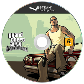 Grand Theft Auto: San Andreas - Fanart - Disc