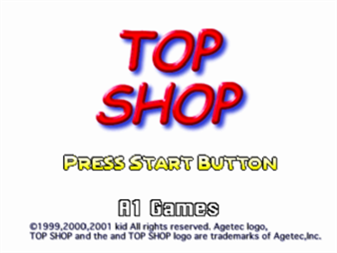 Board Game Top Shop - Screenshot - Game Title Image