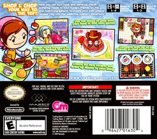 Cooking Mama 3: Shop & Chop - Box - Back Image